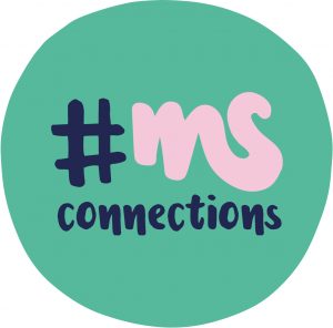 Logo Welt-MS-Tag: #msconnections