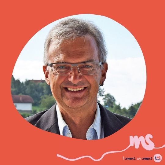 Dr. Frank Witte, Vorstandsmitglied MS-Gesellschaft OÖ, Obmann MS-Gruppe Perg, Gründer Neurofit Bad Zell